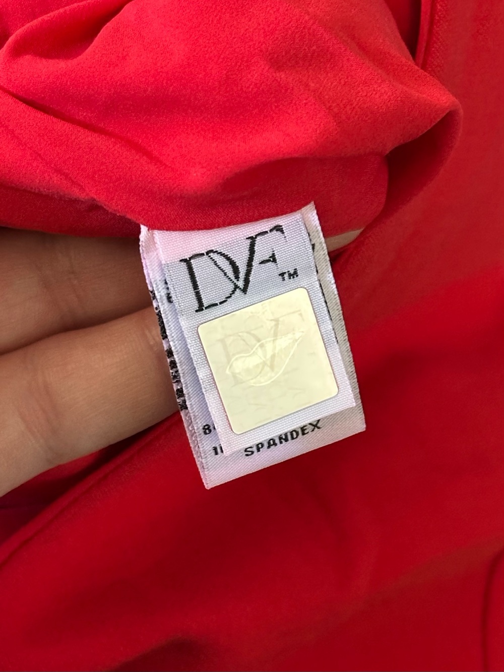 Diane Von Furstenberg Vibrant Red Scoop-Neck Sheath Bodycon Dress Formal Wedding - Picture 6 of 8
